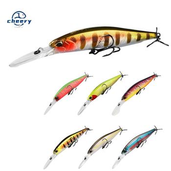CHEERY for Red Dragon Lure Stainless Steel Floating Suspending Minnow Bait Rattling Beads Long-Casting Deep-Diving – Minnow – view 1