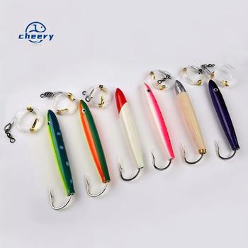 CHEERY 6" Metal & Lead Trolling Lure Plug with Hooks for Saltwater & Freshwater Fishing Trout Tuna Big Game Rigging – Metal Jig – view 1