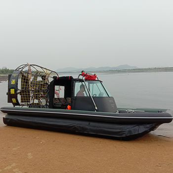 CHEERY Brand 0.8T Load Capacity 60km/h Speed Inboard Engine Work Boat Soft-Bottom Hovercraft Amphibious Multi-purpose Emergency – Soft Lure – view 1