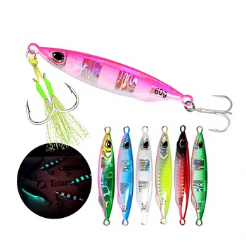 Metal Jig Artificial Hard Bait for Shore Casting Largemouth Bass-Sea Fishing Boat Use – Metal Jig – view 1