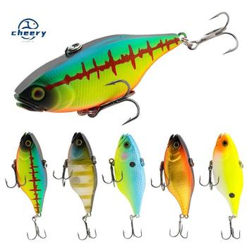 CHEERY New 6cm 15g Bulk Sinking VIB Biomimetic Hard Lure Bionic Vibrating Bead Fishing Hook with Pike Target – Hard Lure – view 1