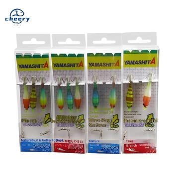 CHEERY New Style Luminous Treble Blow Barrel Hook for Squid Saltwater Lure Fishing Two/Three Fly Design – Hooks – view 1