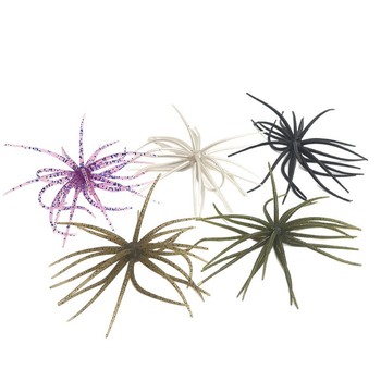 New Outdoor Lure Sea Urchin Stainless Steel Soft Bait Floating Water Ball Bass Black Pit Wild Fishing Mandarin Fish Cross-border – Soft Lure – view 1