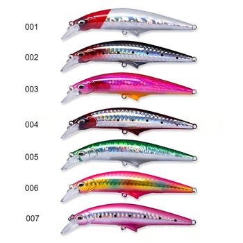 CHEERY New-style Quivering Minnow Sinking Lure Featuring Ultra-long-cast Laser-finish Deep-diving Action Stainless Steel – Minnow – view 1