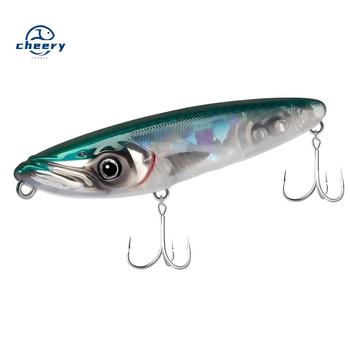 CHEERY Stainless Steel Small-Size High Quality Floating Pencil Bait-70mm 65g Perfect Freshwater Fishing Delivering Zigzag – Pencil – view 1