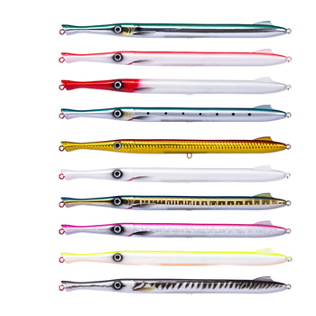 CHEERY 225mm/27G Long Cast Printed ABS Hard Bait Shaking Popper Lure Swimming Minnow Lure Lake River Stream – Minnow – view 1