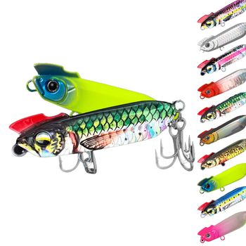 CHEERY Half Stick Sinking Pencil Lure, Extra Long Cast Slow Sinking Slow Retrieve Bait with Crest for Topmouth Culter – Pencil – view 1