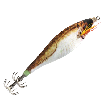 CHEERY Glow Wooden Shrimp Luminous Squid Jigs 10g/70mm Cuttlefish Bait Dtd Mold Bait Hard Plastic Body Cloth – Metal Jig – view 1