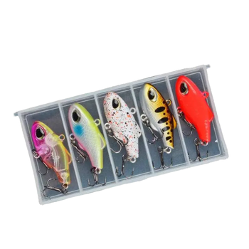CHEERY 5g Micro Slow Sinking Vibration Mini Pencil Lure, Mini Sinking Plastic Hard Bait Targeted for Bass Topmouth Culter – Pencil – view 1