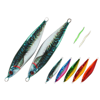 CHEERY 160g 200g 300g 400g 3D Printed Slow Pitch Metal Jig, Saltwater Boat Fishing Lead Jig Lure – Metal Jig – view 1