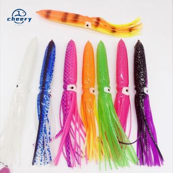 CHEERY 22 cm Bionic Artificial Soft Bait Octopus Squid Cuttlefish Lure Deep-Sea Fishing Luminous Large Carp Saltwater Fish – Soft Lure – view 1
