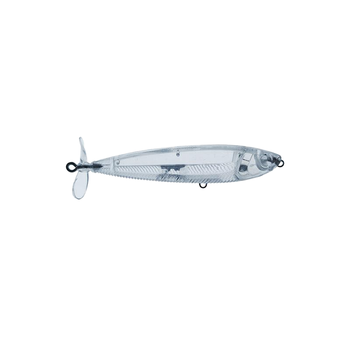 CHEERY 10cm 10g Double Leaf Tractor Pencil Lure for Salmon & Marlin Midwater/Topwater ABS Transparent Body No Hooks – Popper – view 1
