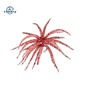 CHEERY Cross-border Lure Fishing Floating Sea Urchin Soft Worm TPE Plastic Artificial Bait Bass-Bulk Pack – Soft Lure – view 1