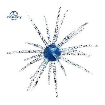Cheery Sea Urchin Printed TPE Artificial Soft Bait Topwater Midwater Float Fishing Target Perch Jigging Freshwater/Sea Use – Soft Lure – view 1