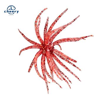 Cheery Soft TPE Printed Artificial Fish Bait for Saltwater Fish Marlin Bass-inner Diameter-32mm Without Hooks – Soft Lure – view 1