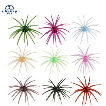 Cheery Sea Urchin Printed TPE Artificial Soft Bait Wobbler Topwater Midwater Float Fishing Bass Snapper Pike Saltwater Fish – Soft Lure – view 1