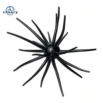 Cheery Sea Urchin Printed TPE Artificial Soft Bait Topwater Midwater Float Fishing Target Species Bass Snapper Marlin Pike – Soft Lure – view 1
