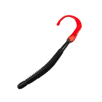15cm Curly Tail Earthworm Stick Worm Soft Lures, Freshwater Artificial Bait for Bass and Mandarin Fish – Soft Lure – view 1