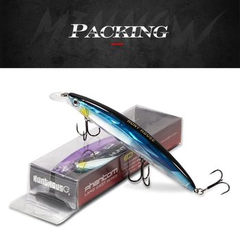 Laser Long-Tail Crankbait Luminous Floating Minnow Lure for Bass Artificial Hard Bait Without Hooks – Minnow – view 1