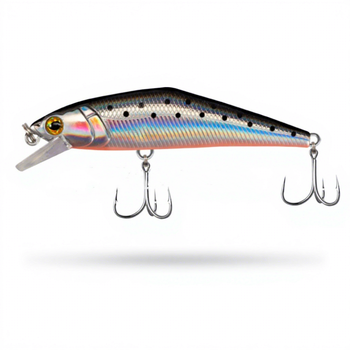 Japanese-style Micro Sub-surface Minnow Lure Twitched Multiple Swim Layers; 63mm One-piece Steel Wire Artificial Hard Bait; Fish – Minnow – view 1