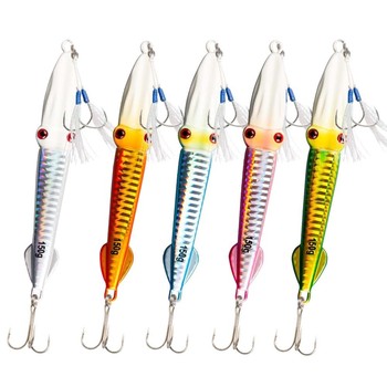 Luminous Laser Metal Jig, Offshore Boat Fishing Bait, 100g 150g Squid & Tuna Lure – Metal Jig – view 1