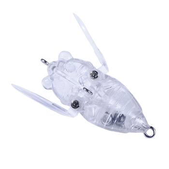 50mm 5.2g ABS Printed Bionic Cicada Insect Fishing Lure for Bass & Trout Topwater Bait – Popper – view 1