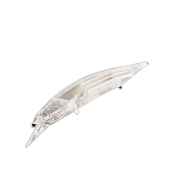 New Japanese Style DIY Floating Minnow Blank Lure Body, Unpainted Transferable Fishing Lure – Minnow – view 1