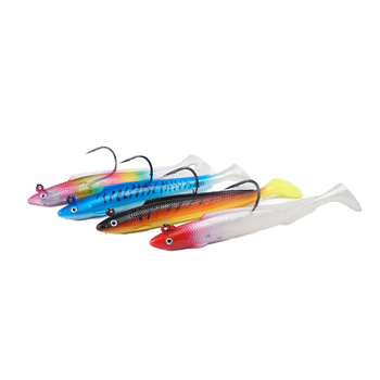 Soft Shad Jig Bait Internal Lead Weighted Floating Bait 15g/30g/40g for Saltwater Fishing & Sea Bass – Soft Lure – view 1