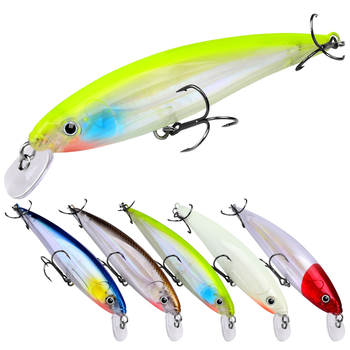 Giant Game Floating Minnow Lure 16cm 40g ABS Bionic Hard Plastic Fishing Bait for Ocean Boat River & Lake Long-Cast Minnow – Minnow – view 1