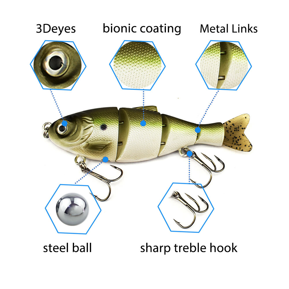 Dearfishing F4J09 Color-Cut Soft-Tail Saury Live Bait for Pike & Cod Saltwater & Freshwater Multi-Environment Fishing – Fishing Lure – view 3