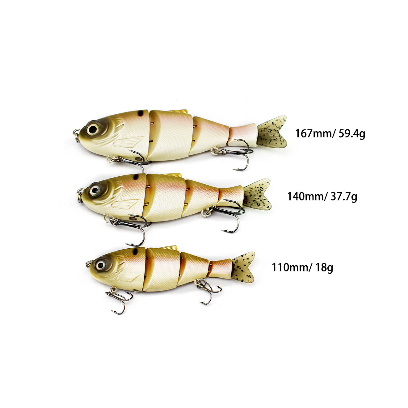 Dearfishing F4J09 Color-Cut Soft-Tail Saury Live Bait for Pike & Cod Saltwater & Freshwater Multi-Environment Fishing – Fishing Lure – view 2