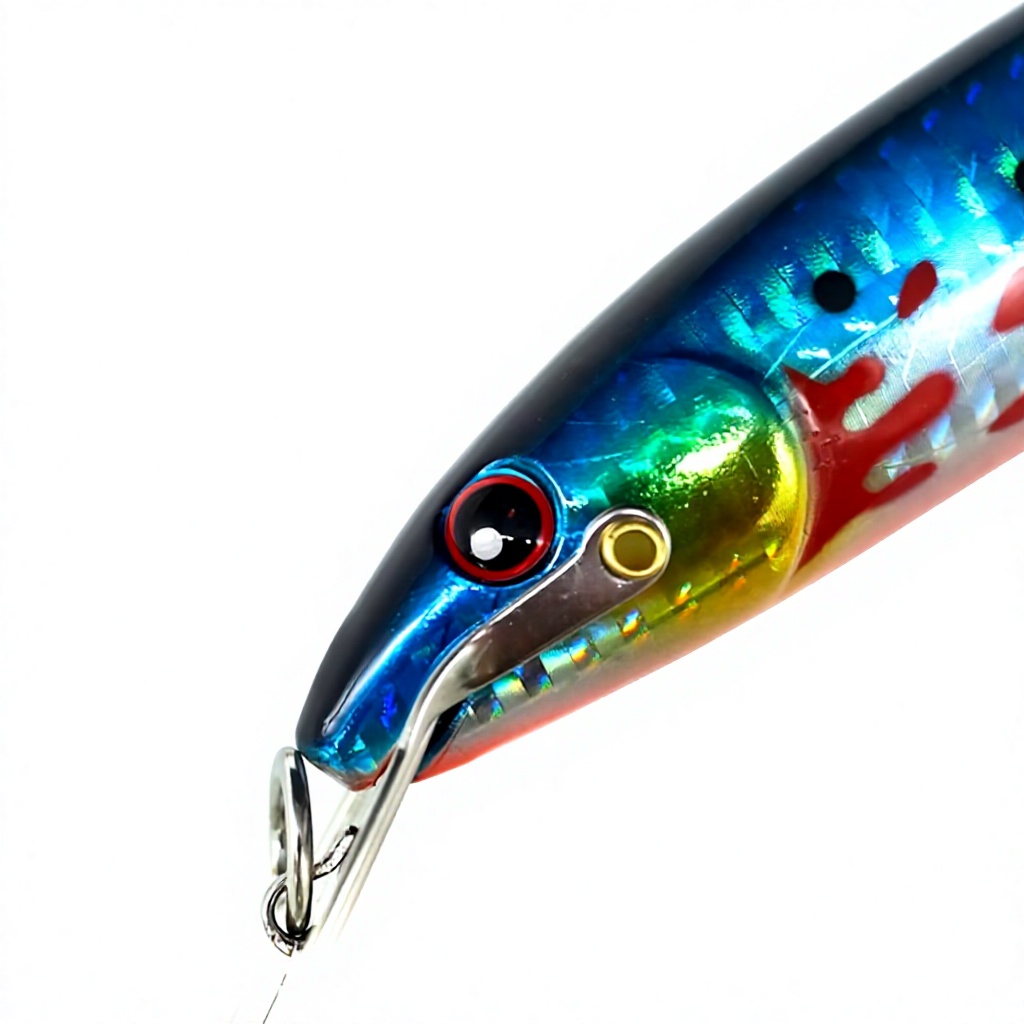 Seasky 30g ABS Deep Diving Musky Tuna Lip Head Trolling Big Game Hard Bait Sinking Minnow for Lake River & Stream Carp – Hard Lure – view 3