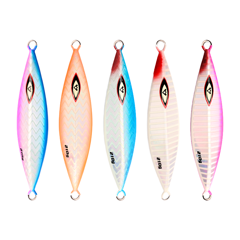 Funadaiko Custom 260g Lead Glow Jig Lures for Bass & Marlin Ocean Boat Fishing Artificial Hard Bait for Saltwater Fish – Hard Lure – view 1