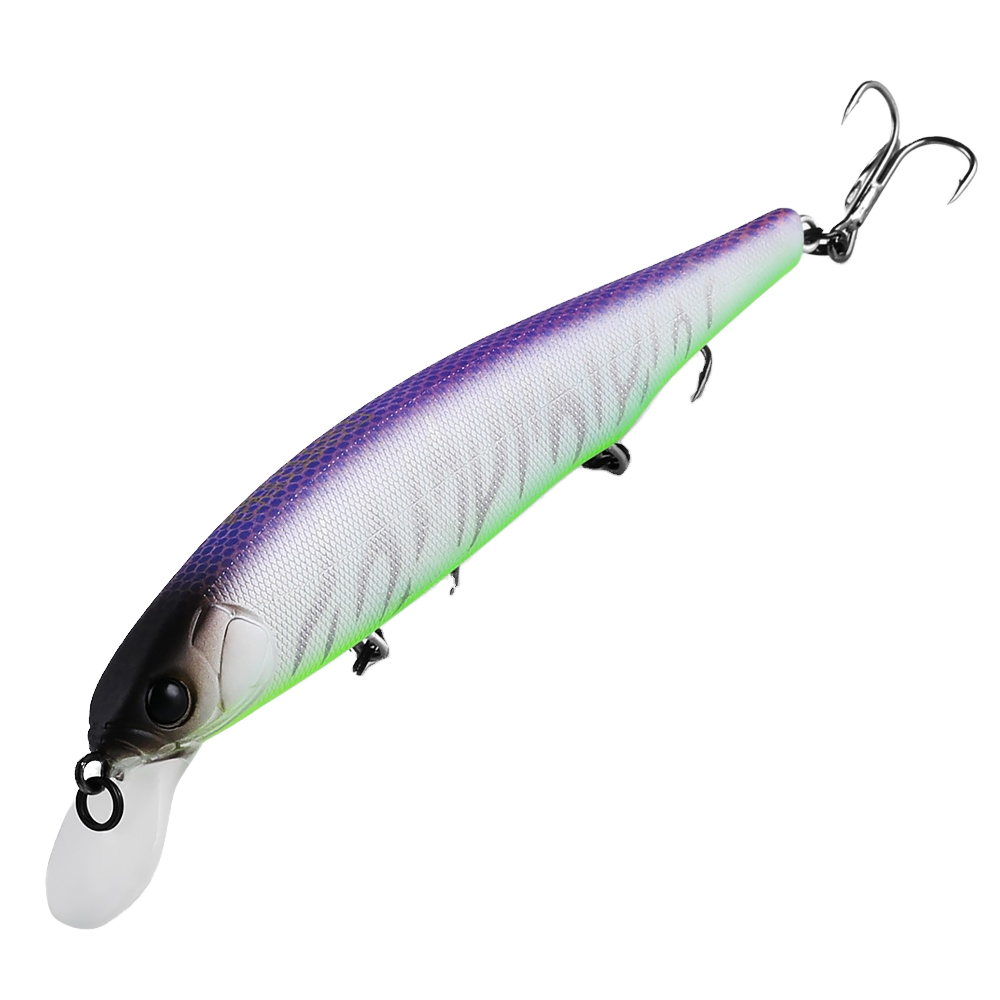 SWORDFISH Ten-color Dazzling Floating Micro-minnow Lure ABS Printed Artificial Live Bait Topwater Bass Sound Saltwater Fishing – Fishing Lure – view 1