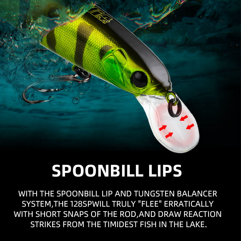 SWORDFISH Ten-color Dazzling Floating Micro-minnow Lure ABS Printed Artificial Live Bait Topwater Bass Sound Saltwater Fishing – Fishing Lure – view 4