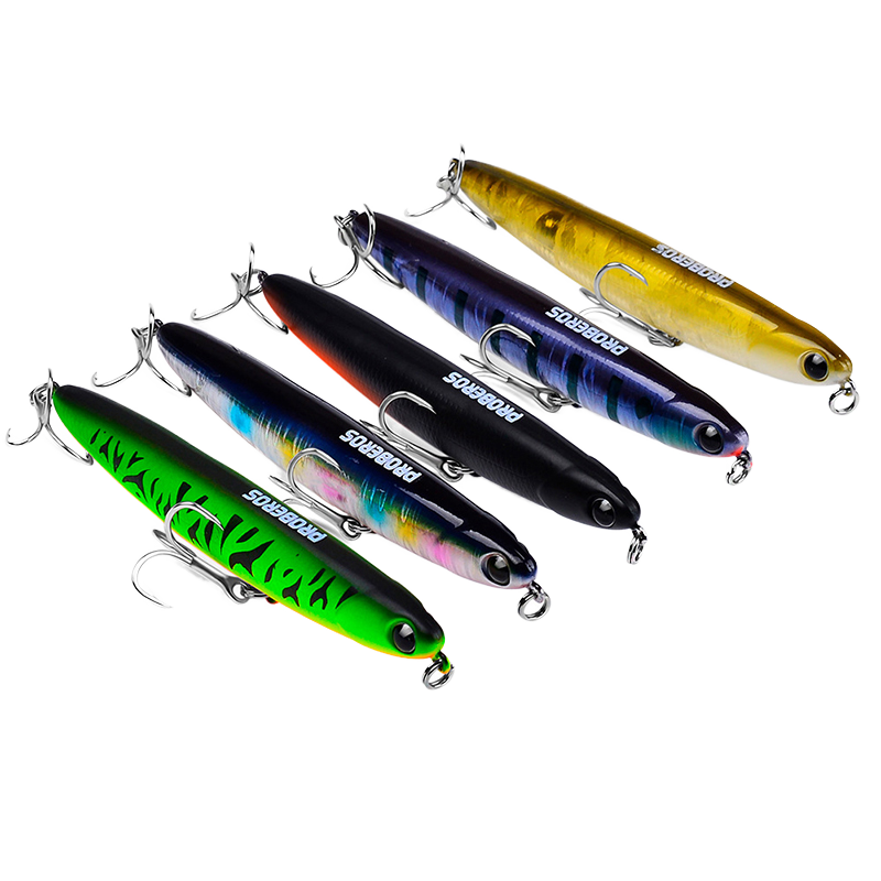 120mm 50g Slow Floating Minnow Lure Midwater Freshwater Trolling ABS Material Printed Ocean Boat Fishing River Lake Stream Pike – Hard Lure – view 1