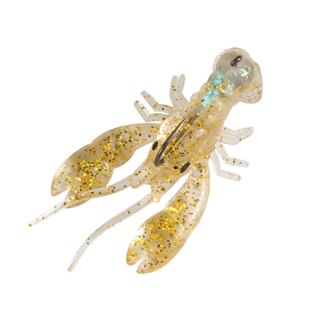 15cm 16g Transparent UV Soft PVC Squid Bait Octopus Skirt Artificial Soft Bait Hooks for Catfish Saltwater Fish Trolling Lure – Soft Lure – view 2