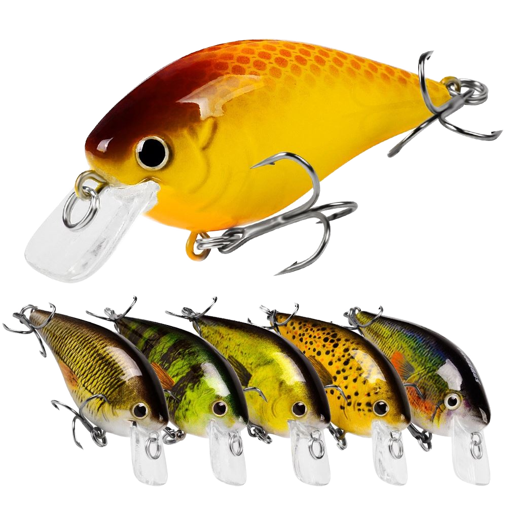 Long-Range Casting 7cm 12g ABS Plastic Vibra Lure Hooks Mandarin Fish Bait Saltwater Fish Trout Printed Bottom Fishing Ocean – VIB – view 1