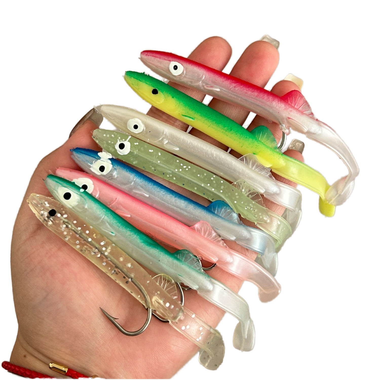 6cm Luminous Plastic Artificial Soft Bait Skirt Squid Lure for Saltwater Fish Catfish Pike & Cod-Top/Bottom/Midwater Fishing – Soft Lure – view 1