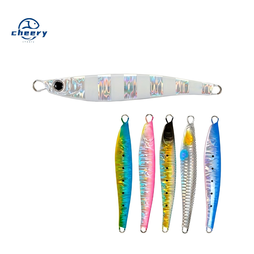 CHEERY Sardine Lure Lead Artificial Hard Bait for Sea Fishing Boat Fishing Long-Cast Jig Bait – Hard Lure – view 1