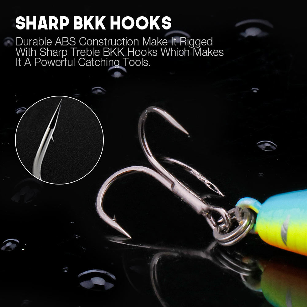 90mm 12g Steel Pencil Popper Lure for Saltwater Bass Fishing Long Casts No Hooks – Hard Lure – view 5