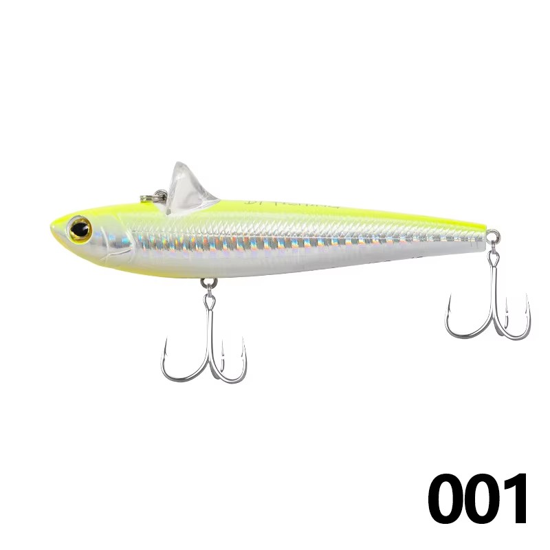Lifelike Saltwater Trout Fishing Lure Long-Cast Pencil Artificial Hard Bait for River & Ocean Use – Hard Lure – view 1