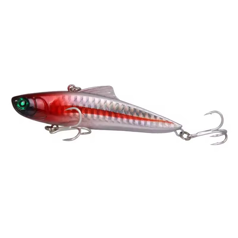 Artificial Hard Bait Lure Long-cast VIB Luminous Vibrating All-water-layer Retrieve Twitch-and-pause 85mm Saltwater Fish Salmon – Hard Lure – view 1