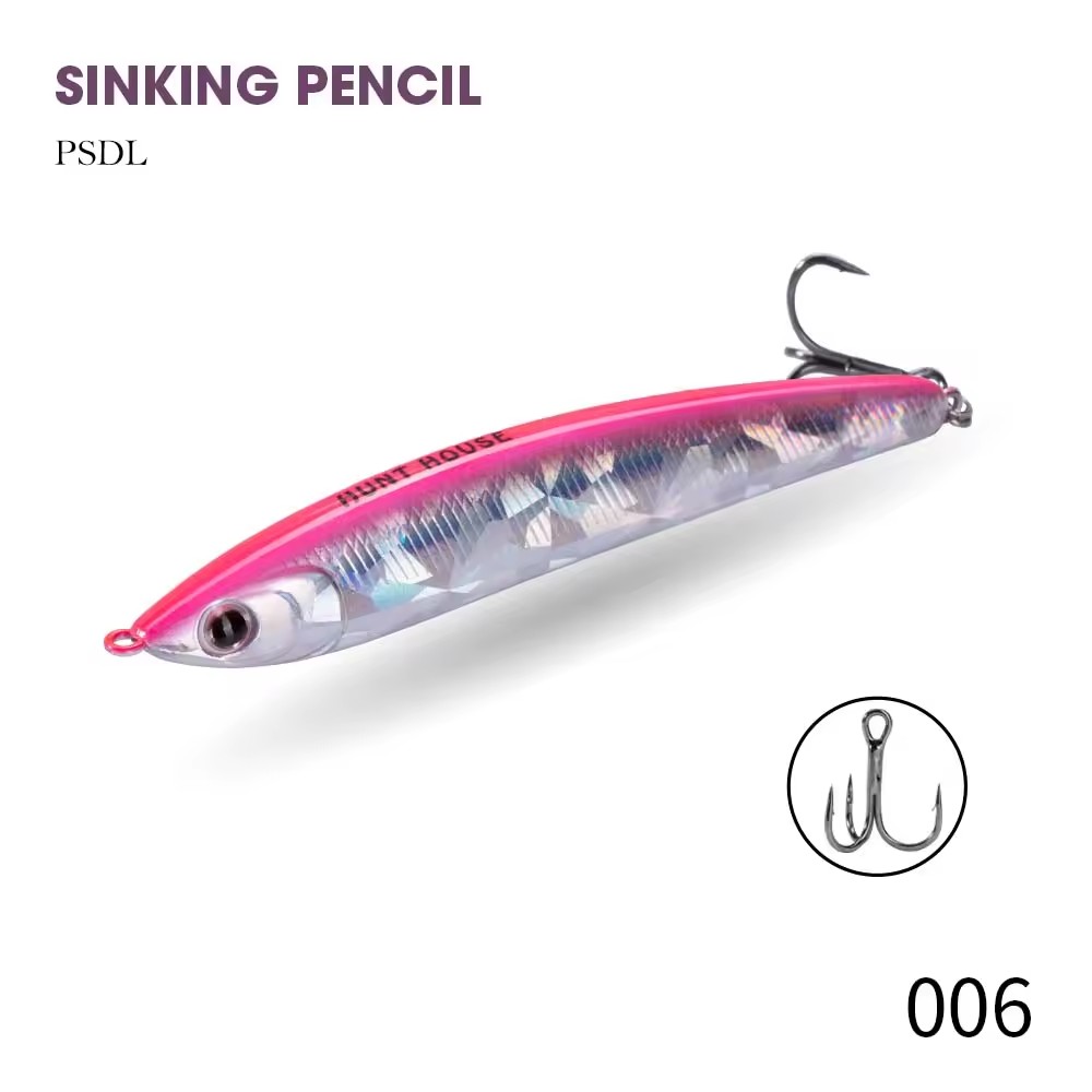 Sinking PVC Hard Bait for Bass and Pike-All-Depth Swimmer 33g Extra-Long-Cast Lure – Hard Lure – view 1