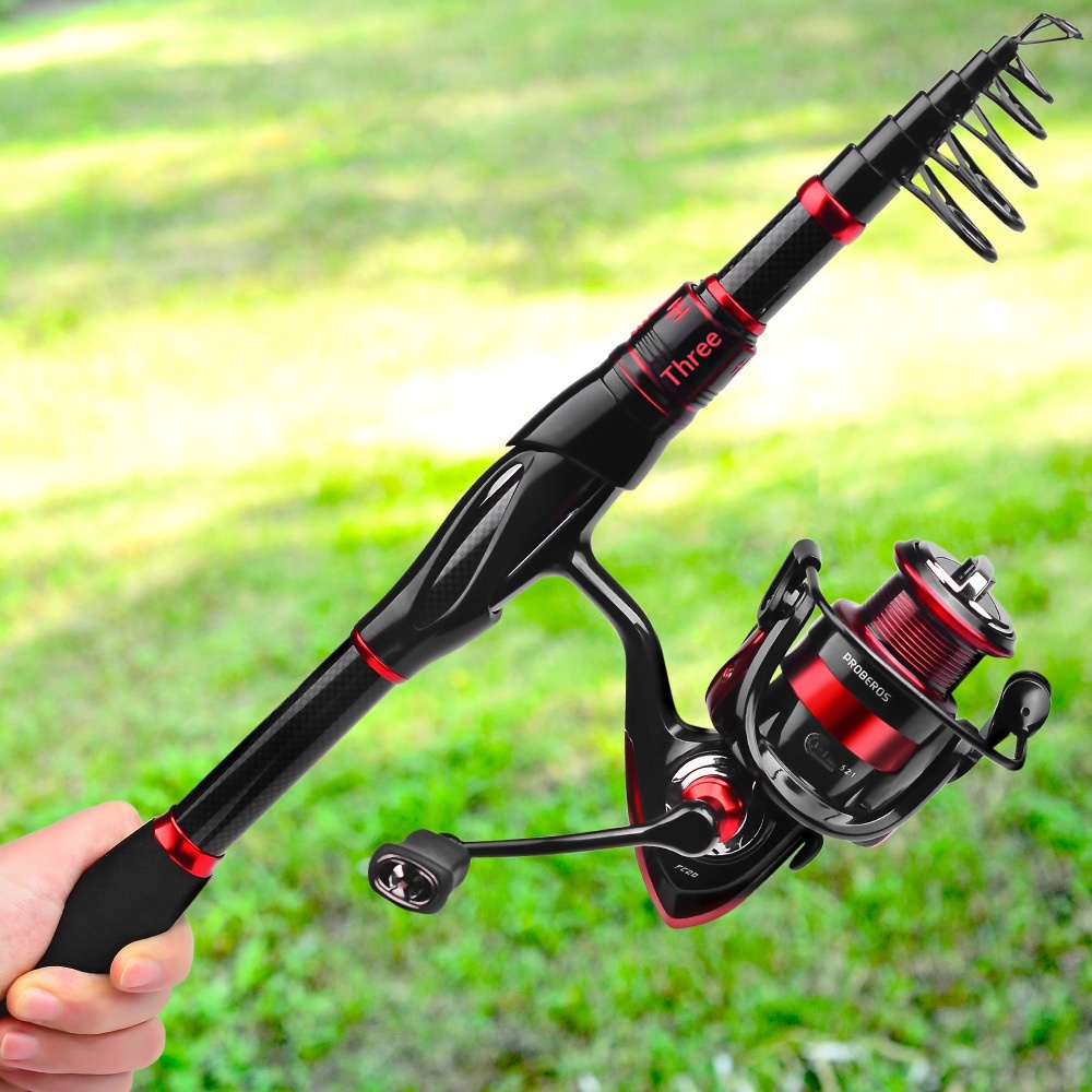 Cheery Sea Rod Lure Fishing Long-Cast Spinning Rod Combo Reel Fiberglass Sea Fishing Set Beginner-Friendly 1.8m-2.4m Lake Stream – Fishing Rod – view 5