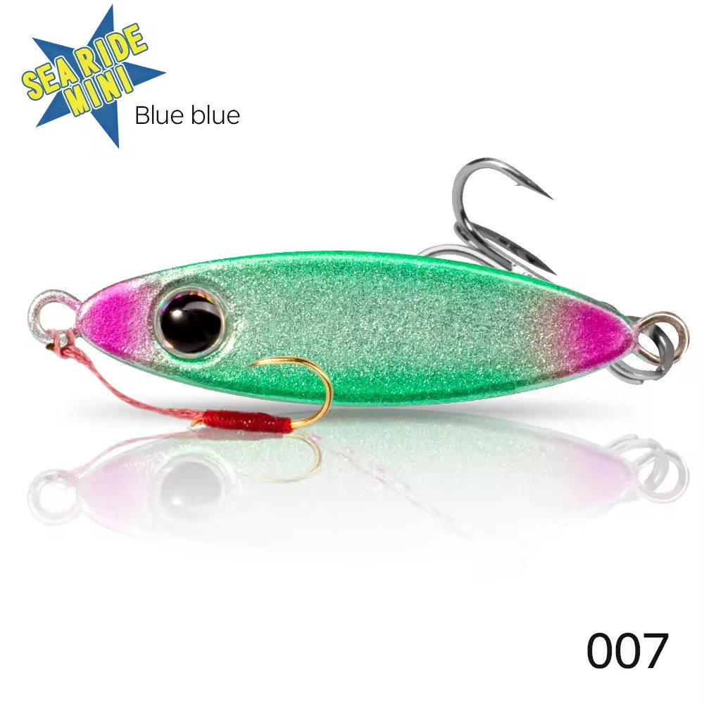 Mini Iron Plate 34/66/10g Metal Artificial Hard Bait Long-Casting Sea Fishing and Shore-Based Bass Bait – Hard Lure – view 1