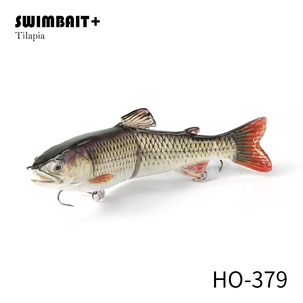 Decoy Laser-jointed ABS Artificial Hard Lure 185 mm 65 g Wobbling Two-piece Bionic Bait Without Hooks for Pike and Zander – Hard Lure – view 1