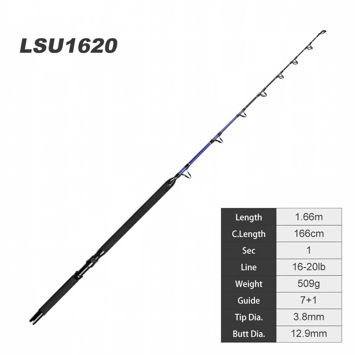 Cheery for Carbon EVA Offshore Saltwater Big Game Trolling Fishing Boat Jigging Rod – Fishing Rod – view 5