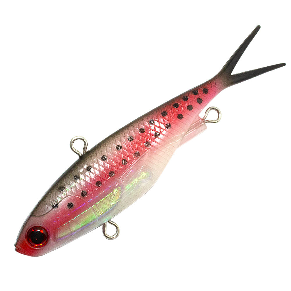 Cheery New Model 95mm 115mm Vibe Lure Fork Tail Artificial Soft Bait Fishing Lures Super Strength TPE Plastic Vibration Bass – Soft Lure – view 2