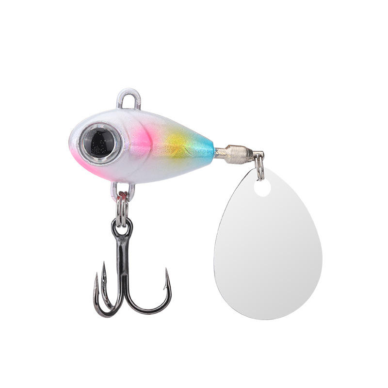 CHEERY 8g-13g Artificial Spintail Vib Winter Sea Saltwater Bait Targeting Carp Metal Material Vib Fishing Lures – Metal Lure – view 3